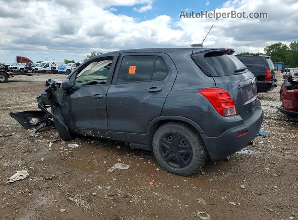 3GNCJKSB9GL271101 2016 CHEVROLET TRAX Gray Tył lewy