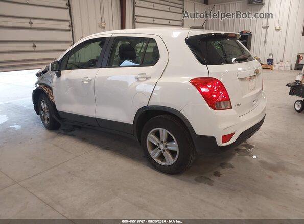 3GNCJKSB9KL201090 2019 CHEVROLET TRAX White Հետևի ձախ
