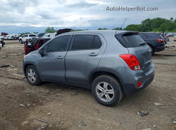 3GNCJKSBXLL154492 2020 CHEVROLET TRAX Gray Задня ліва чверть