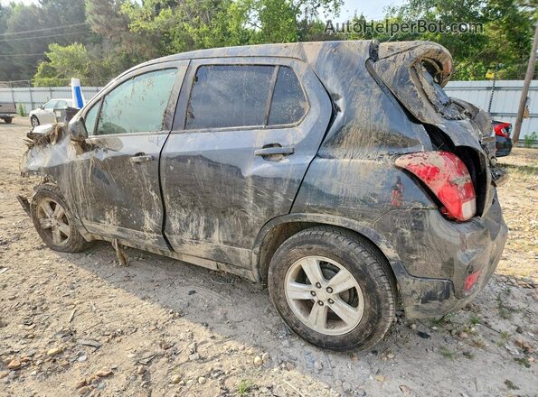 3GNCJKSBXLL273367 2020 CHEVROLET TRAX Gray Trasero izquierdo