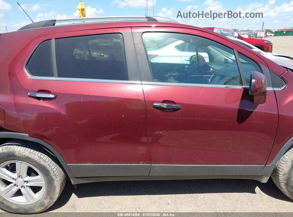 3GNCJLSB0HL234168 2017 CHEVROLET TRAX Темно-бордовый Панорамный вид салона 360°