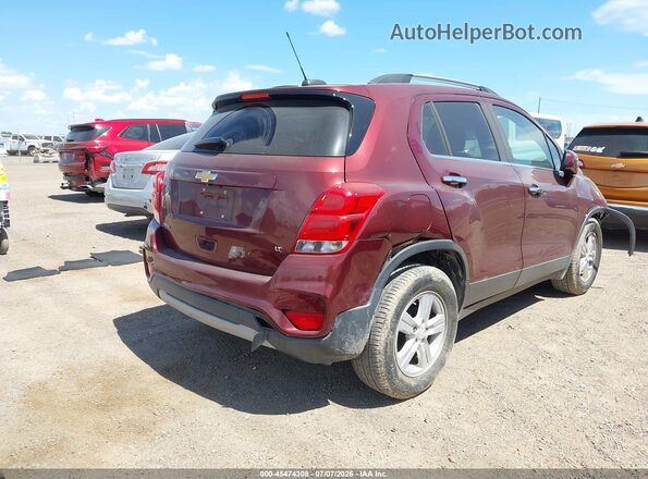 3GNCJLSB0HL234168 2017 CHEVROLET TRAX Темно-бордовый Задняя правая четверть
