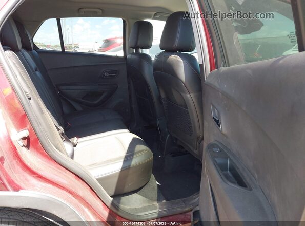 3GNCJLSB0HL234168 2017 CHEVROLET TRAX Темно-бордовый Вид наклейки с VIN-кодом