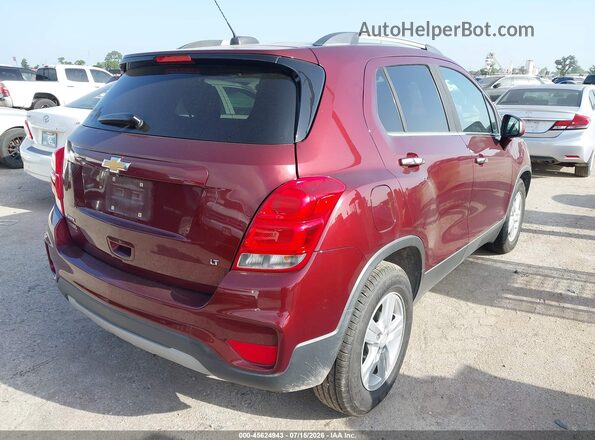3GNCJLSB0HL254677 2017 CHEVROLET TRAX Maroon Trasero derecho