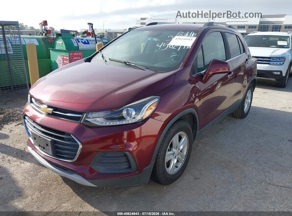3GNCJLSB0HL254677 2017 CHEVROLET TRAX Maroon Vista tres cuartos delantera izquierda