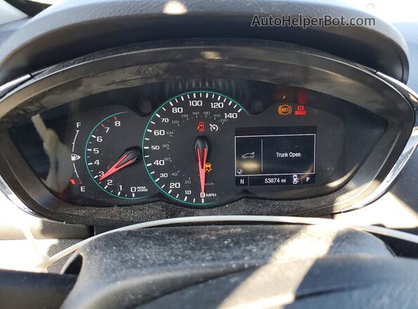 3GNCJLSB0KL351465 2019 CHEVROLET TRAX Угольный Вид щитка приборов