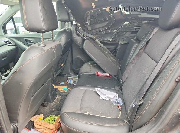 3GNCJLSB0LL168682 2020 CHEVROLET TRAX Gray Rear seats view