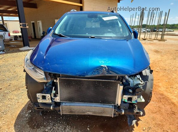 3GNCJLSB0LL309637 2020 CHEVROLET TRAX Синий Вид спереди