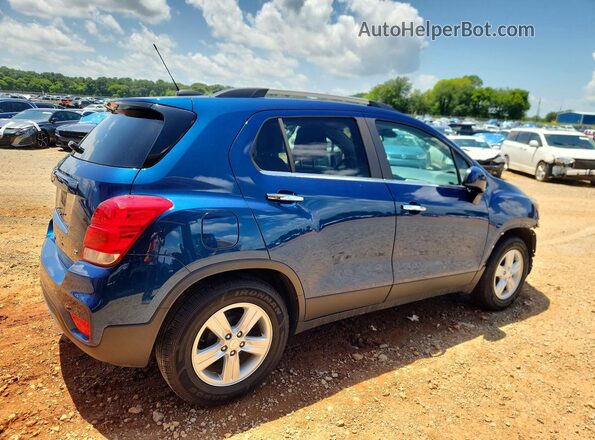 3GNCJLSB0LL309637 2020 CHEVROLET TRAX Синий Задняя правая четверть