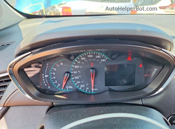3GNCJLSB0LL309637 2020 CHEVROLET TRAX Синий Вид щитка приборов