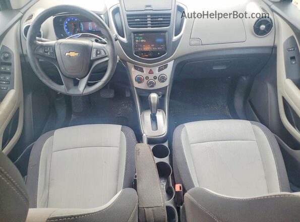 3GNCJLSB1GL161004 2016 CHEVROLET TRAX White Widok deski rozdzielczej