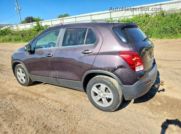 3GNCJLSB1GL203025 2016 CHEVROLET TRAX Purple Rear left