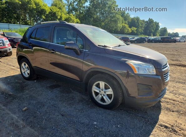 3GNCJLSB1GL203025 2016 CHEVROLET TRAX Purple Front right