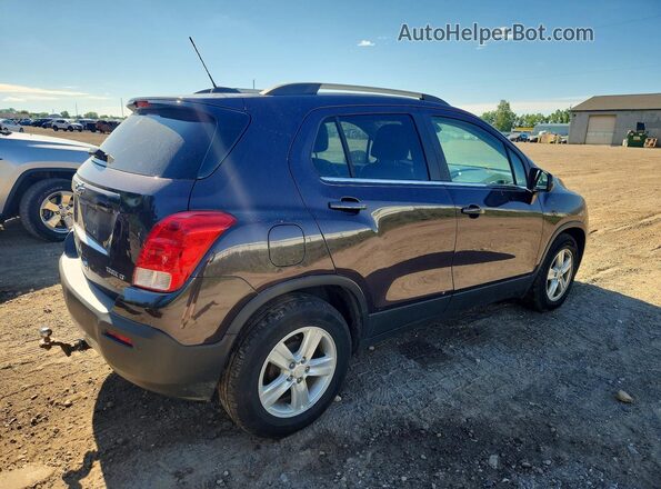 3GNCJLSB1GL203025 2016 CHEVROLET TRAX Purple Rear right