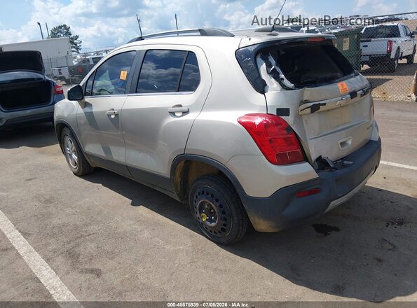 3GNCJLSB1GL221122 2016 CHEVROLET TRAX Silver Задня ліва чверть