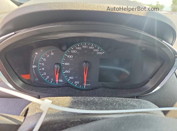 3GNCJLSB1HL289776 2017 CHEVROLET TRAX Черный Вид щитка приборов