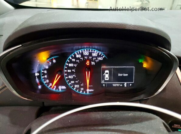 3GNCJLSB1JL384263 2018 CHEVROLET TRAX Черный Вид щитка приборов