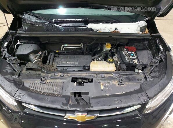 3GNCJLSB1JL384263 2018 CHEVROLET TRAX Черный Вид подкапотного пространства