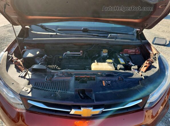 3GNCJLSB1KL278560 2019 CHEVROLET TRAX Orange Շարժիչի բաժամունքի տեսք