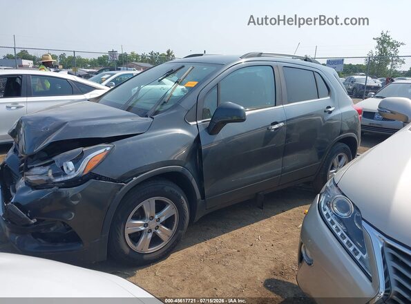 3GNCJLSB1KL286528 2019 CHEVROLET TRAX Серый Передняя левая четверть