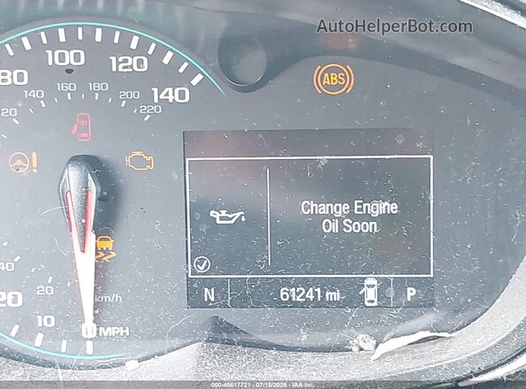 3GNCJLSB1KL286528 2019 CHEVROLET TRAX Серый 