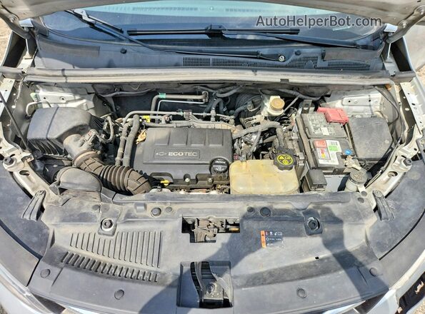 3GNCJLSB1KL374317 2019 CHEVROLET TRAX Silver Շարժիչի բաժամունքի տեսք