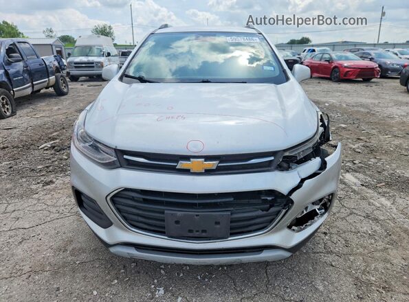 3GNCJLSB1KL374317 2019 CHEVROLET TRAX Silver Դիմացի տեսք