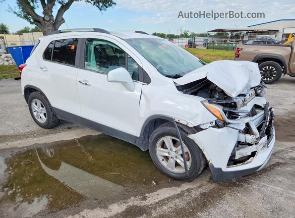 3GNCJLSB2JL184444 2018 CHEVROLET TRAX White Delantero derecho