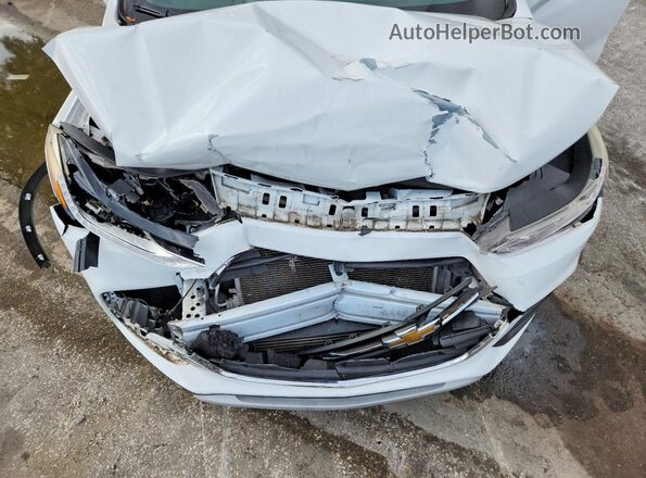3GNCJLSB2JL184444 2018 CHEVROLET TRAX White Vista del compartimento del motor