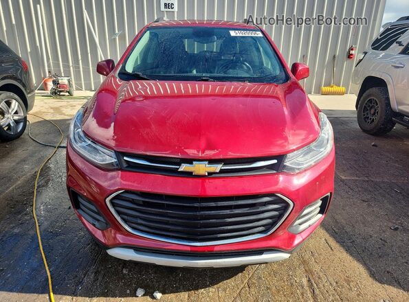 3GNCJLSB2JL408876 2018 CHEVROLET TRAX Red Front view