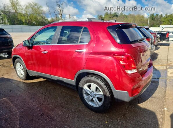 3GNCJLSB2JL408876 2018 CHEVROLET TRAX Red Rear left
