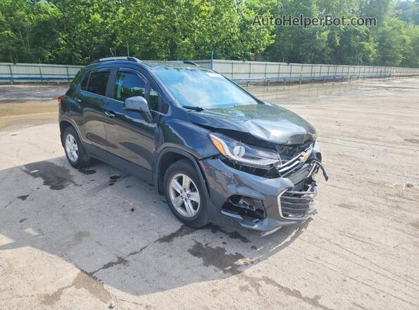 3GNCJLSB2KL308732 2019 CHEVROLET TRAX Gray Przód prawy