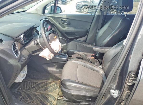 3GNCJLSB2KL308732 2019 CHEVROLET TRAX Gray Widok wnętrza z przodu