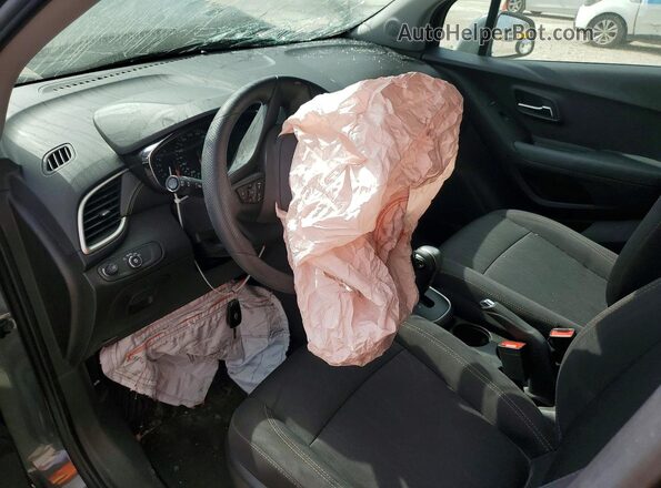 3GNCJLSB2KL341746 2019 CHEVROLET TRAX Black Вид панелі приладів