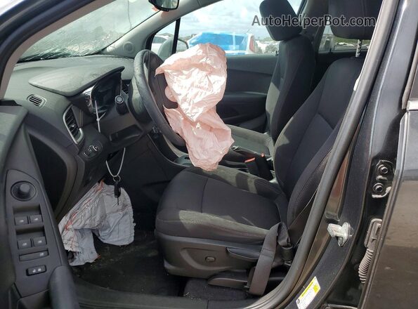 3GNCJLSB2KL341746 2019 CHEVROLET TRAX Black Вид салону спереду