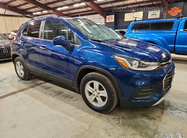 3GNCJLSB2KL348731 2019 CHEVROLET TRAX Blue Delantero derecho