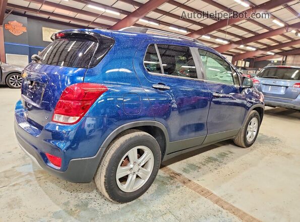 3GNCJLSB2KL348731 2019 CHEVROLET TRAX Blue Trasero derecho
