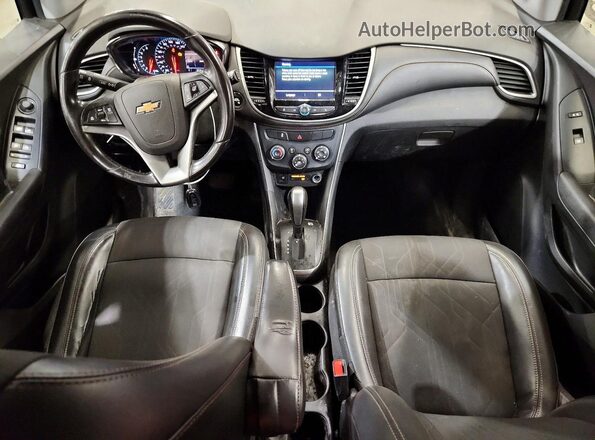 3GNCJLSB2KL348731 2019 CHEVROLET TRAX Blue Vista del salpicadero