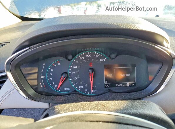 3GNCJLSB2LL296115 2020 CHEVROLET TRAX Gray Instrument cluster view