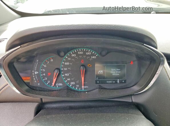 3GNCJLSB2LL343028 2020 CHEVROLET TRAX Black Instrument cluster view