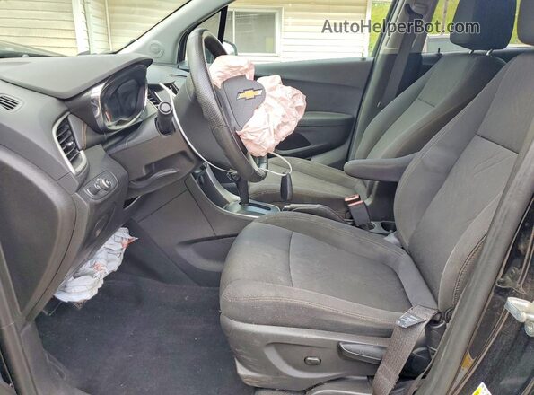 3GNCJLSB2LL343028 2020 CHEVROLET TRAX Black Front interior view
