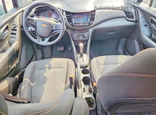3GNCJLSB3HL186181 2017 CHEVROLET TRAX Black Widok deski rozdzielczej
