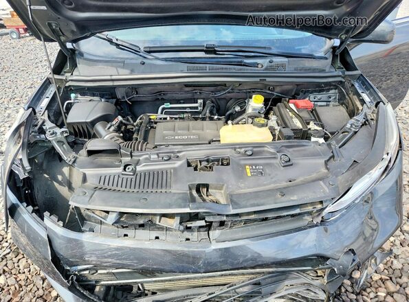 3GNCJLSB3HL186181 2017 CHEVROLET TRAX Black Widok wnętrza z tyłu