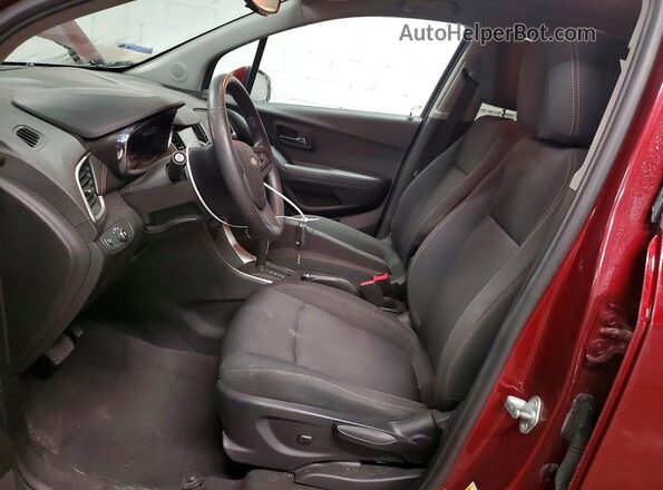 3GNCJLSB3HL209474 2017 CHEVROLET TRAX Burgundy Vista interior delantera