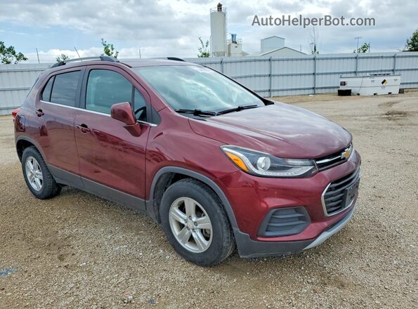 3GNCJLSB3HL209474 2017 CHEVROLET TRAX Burgundy Delantero derecho
