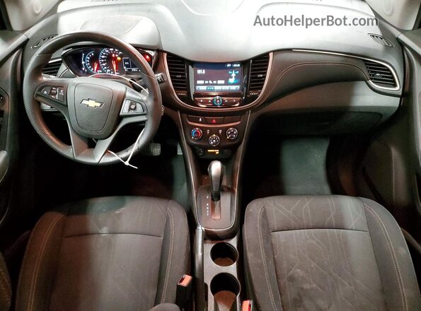 3GNCJLSB3HL209474 2017 CHEVROLET TRAX Burgundy Vista del salpicadero