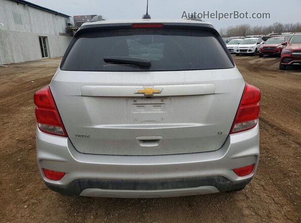 3GNCJLSB3HL237758 2017 CHEVROLET TRAX Silver Widok z tyłu