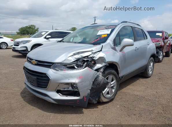 3GNCJLSB3JL181715 2018 CHEVROLET TRAX Silver წინა მარცხენა ხედი სამი მეოთხედიდან