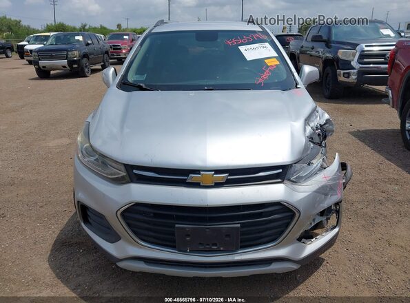 3GNCJLSB3JL181715 2018 CHEVROLET TRAX Silver ხელსაწყოთა პანელის ხედი