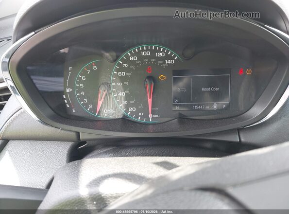 3GNCJLSB3JL181715 2018 CHEVROLET TRAX Silver უკანა სავარძლების ხედი